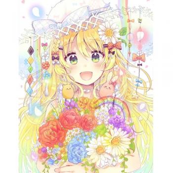 DINGPU 5D Diamantkunst Vollbohrung – Runde Diamantenstickerei, Heimdeko 20x30 cm
