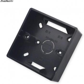 86 Type Black PVC Surface Mount Junction Box