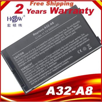 Battery for ASUS A32-A8 X83Vm Z99D Z99Dc Z99E Z99F Z99H Z99He Z99J