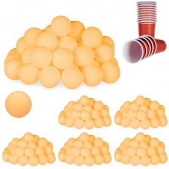 Ultimate Beer Pong Set - 288 Plastic Balls, Ø 38mm