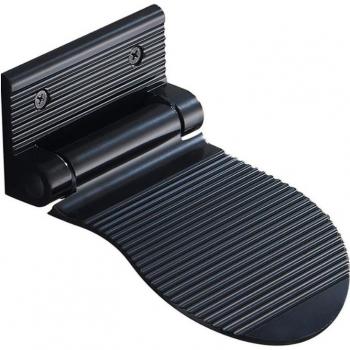 Taburete de baño antideslizante negro para ducha