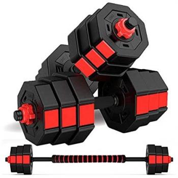 Mancuernas 2 en 1 Octogonales Fitness Tech