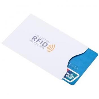Pack 5 : Pochettes anti‑RFID « Eko » – Blanc