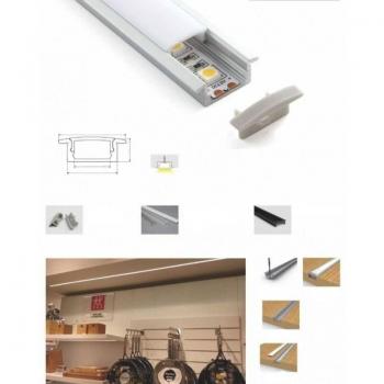 Incasso LED Profilo 23x8 Alluminio