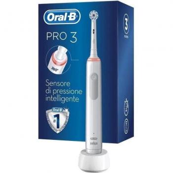 BRAUN SPAZZOLINO PRO3 3700 SENSI + 2 REF WHITE SENSI HBOX