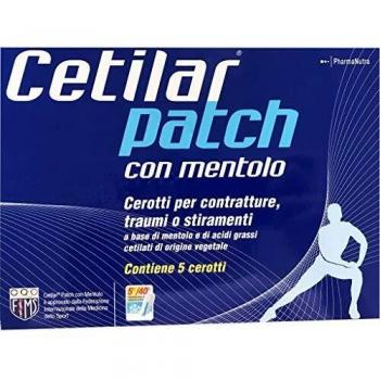 Cetilar Patch Mentolo Cerotti per Dolori Muscolari 5 Cerotti