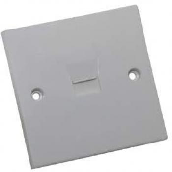 4TRADE Telephone Wall Plate Socket