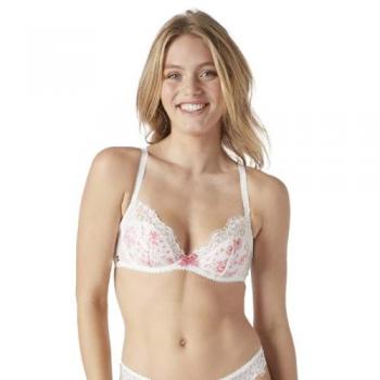 Soutien-gorge corbeille ivoire dentelle