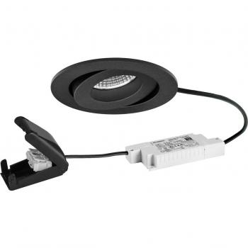 Foco empotrable LED BRUMBERG BB33 RC negro texturado