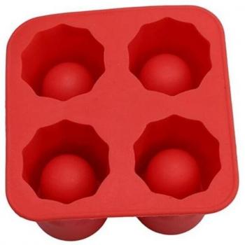 Silicone Ice Cube Maker with 4 Cups