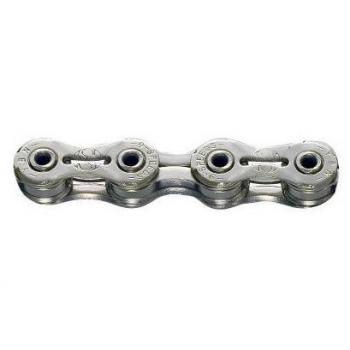 Yaban 10V Self‑Lubricating Bike Chain – Argenté, 116 Links, 235 g, Unisex