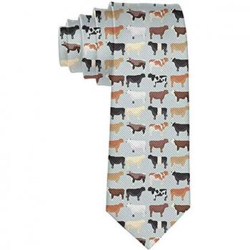 Corbata Formal Poliéster Estampado Mariposa