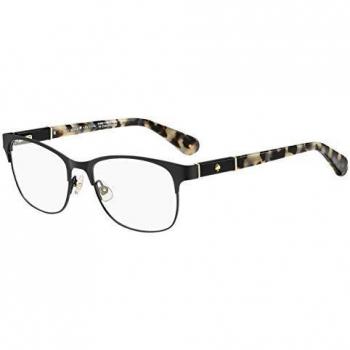 BENEDETTA Matte Black Kate Spade Damenbrille 49/16/140