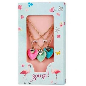 Souza Estuche 3 Collares corazón