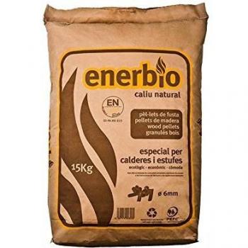 Pellets de Madera Certificados 15 kg