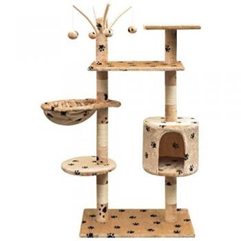 Griffonnage & Dégagement – Arbre Multifonction 125 cm pour Chats