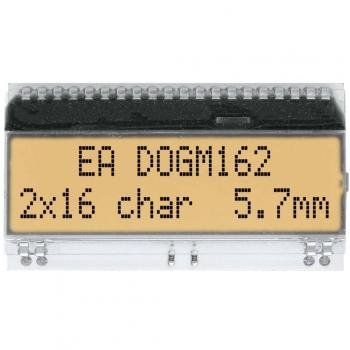 DISPLAY VISIONS 7-Segment White Display 5.57 mm 3.3V/5V, 2 Digits EADOGM162W-A
