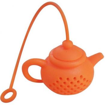 Silicone Teapot-Shaped Tea Infuser and Strainer