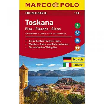 Marco Polo Freizeitkarte Toskana