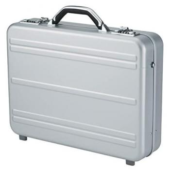 Fixbag Business-Koffer Aluminiumkoffer Attaché, silberfarben