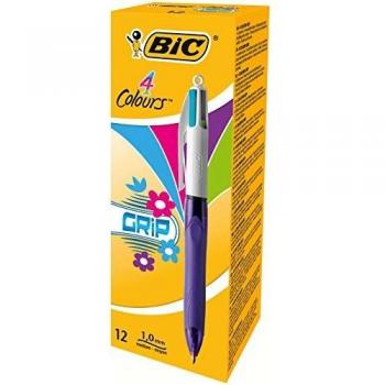 BIC® 4 Colours GRIP Fashion, 0,4mm