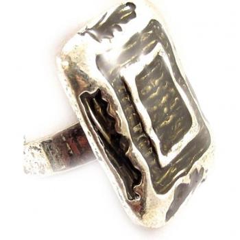 Bague Femme Noir Élégance