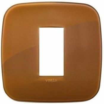 Placca 1M Reflex Caramello Vimar