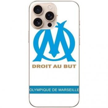 Estuche Blanco OM Marseille – iPhone 16 Pro Max
