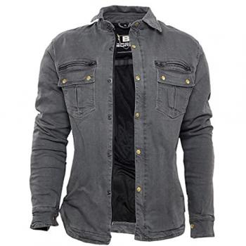 Bores Driver Donna Moto Camicia Grigia Taglia L
