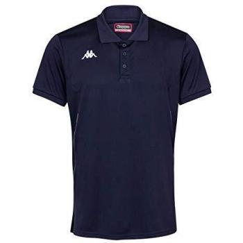 Camiseta Polo Infantil Kappa Faedis 8Y Azul
