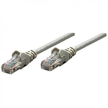 Intellinet Category 5e Ethernet Cable 2m Grey Copper F/UTP PVC Coating with Gold Contacts, Snagless, Booted, Polybag Packaging