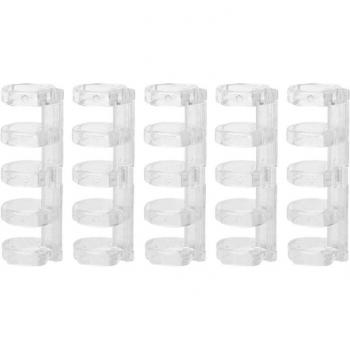 Five-Hole Plastic Binding Rings for Notebooks