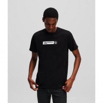 Karl Lagerfeld Jeans Maglietta a Maniche Corte Black M