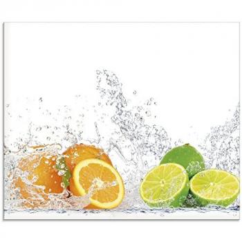 Artland Küchenrückwand Fruchtig erfrischend gesund Fruchtmix, (1-tlg), Alu Spritzschutz mit Klebeband, einfache Montage