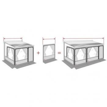 Fiamma ZIP XL Front Panel for Awnings 75 cm