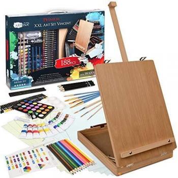 Artina Kit de Peinture Complet Vincent 188 pièces