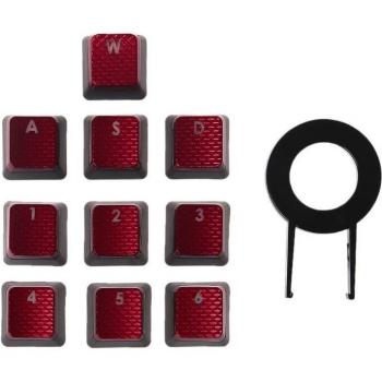 10Pcs Keycaps for Corsair K70 K65 K95 G710 RGB STRAFE with MX Switch Compatibility