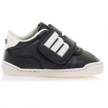 Mustang - Zapatillas deportivas de bebés con piso suave y cierre adherente