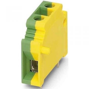 Phoenix Contact 1704062 Schraubklemmblock 10.00 mm² Polzahl (num) 1 Grün 50 St