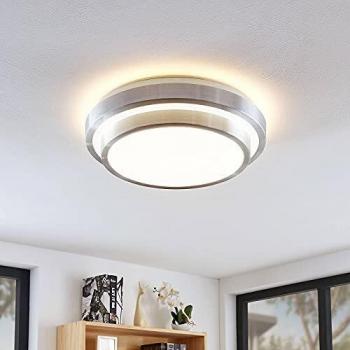 Naima 41 cm LED‑Deckenleuchte – Rund – Lindby