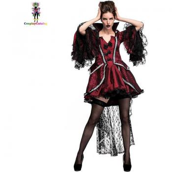 Deluxe Plus Size Bloody Beautiful Vampire Queen Costume
