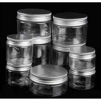 Contenants de maquillage en plastique transparent 10 pièces