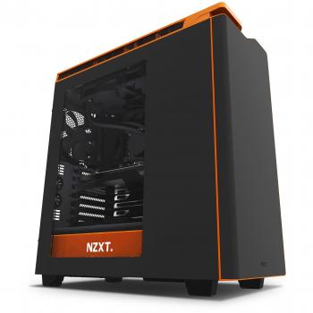 Mid Tower NZXT W M1 Nero Arancione