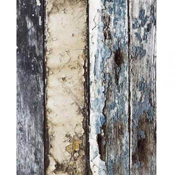 Papel pintado tablas madera envejecida
