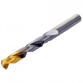 Dormer R003 Solid Carbide TiN Tip Coated Jobber Drill