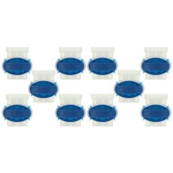 Gardena Sileno Kit 10 × – Câble Périphérique, Étanche, Transparent Bleu
