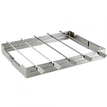Barbecook Support de Cuisson pour Brochettes en Acier Inox Gris 35 x 26 x 4 cm 2230026000