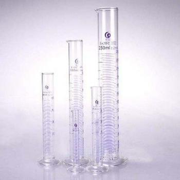 2000 mL Graduated Laboratory Glass Liquid Measuring Cylinder with Spout