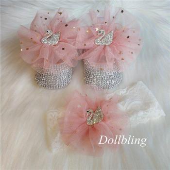 Swan Princess Baby Shoes