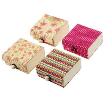 Bamboo Jewelry Organizer Case